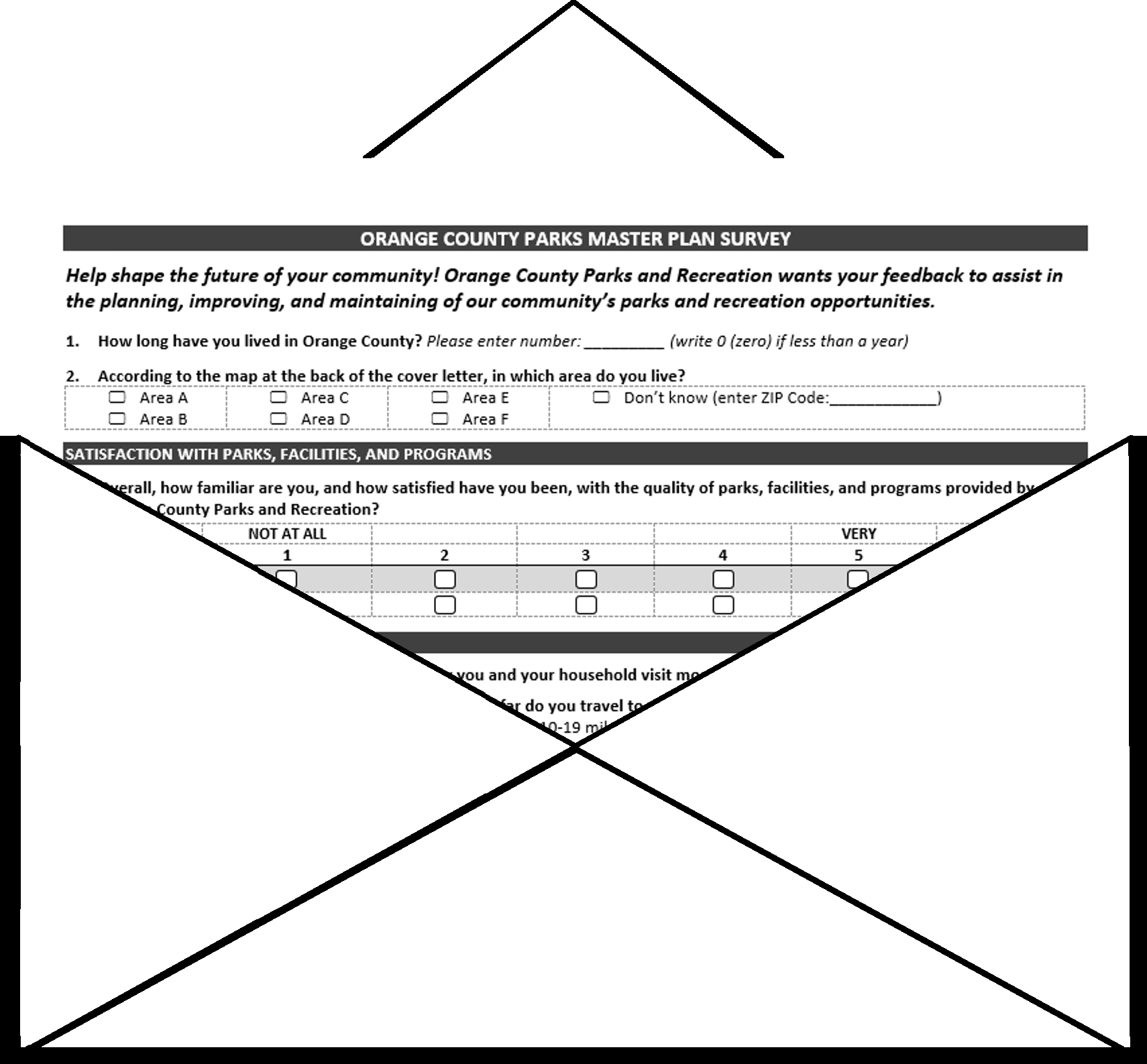 Survey packet preview